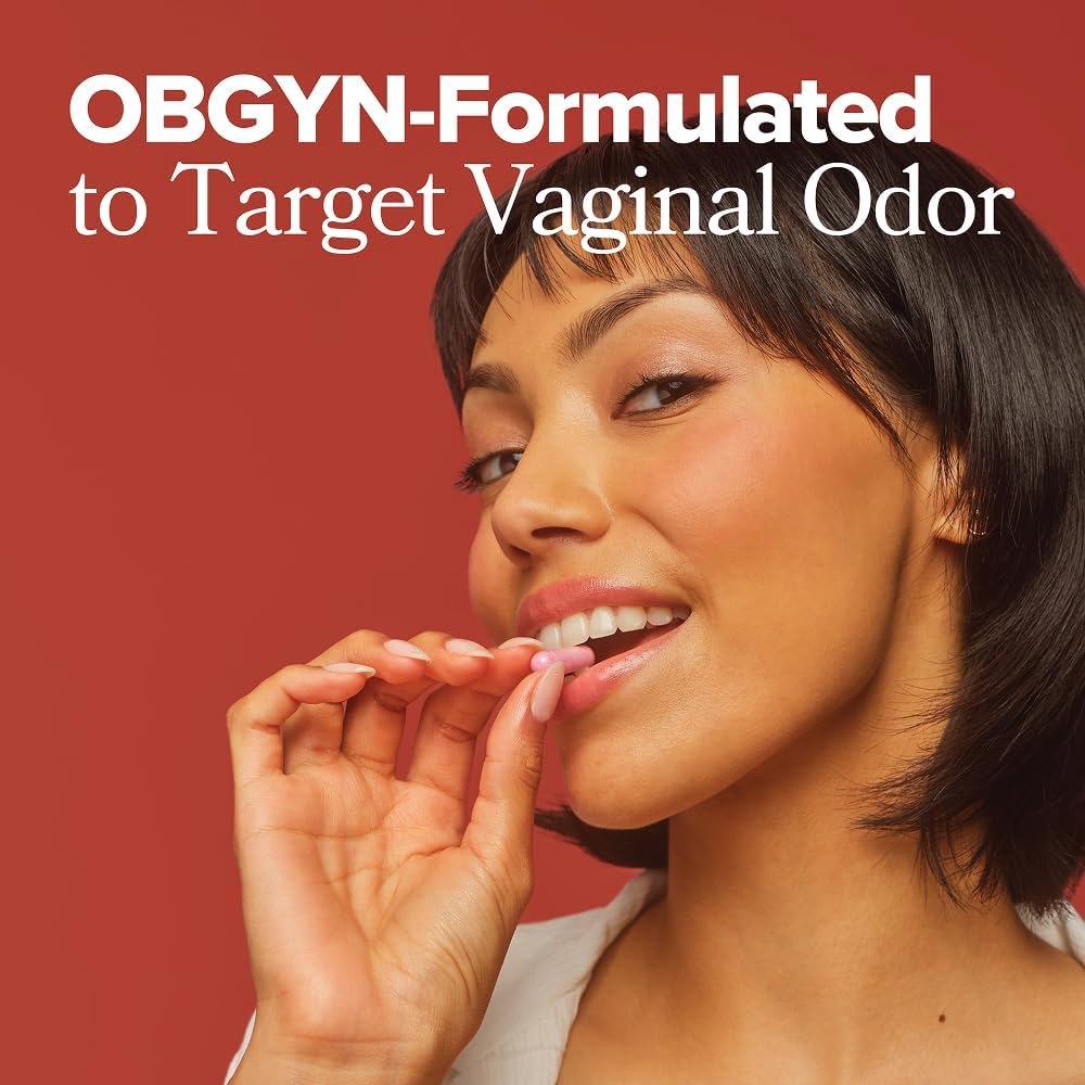O Positiv URO Vaginal Probiotics for Women – pH Balance & Vaginal Health Support, 60 Capsules