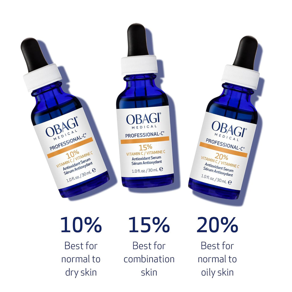 Obagi Medical Professional-C Vitamin C Serum – Brightens Skin & Reduces Fine Lines (Sensitive Skin Safe)