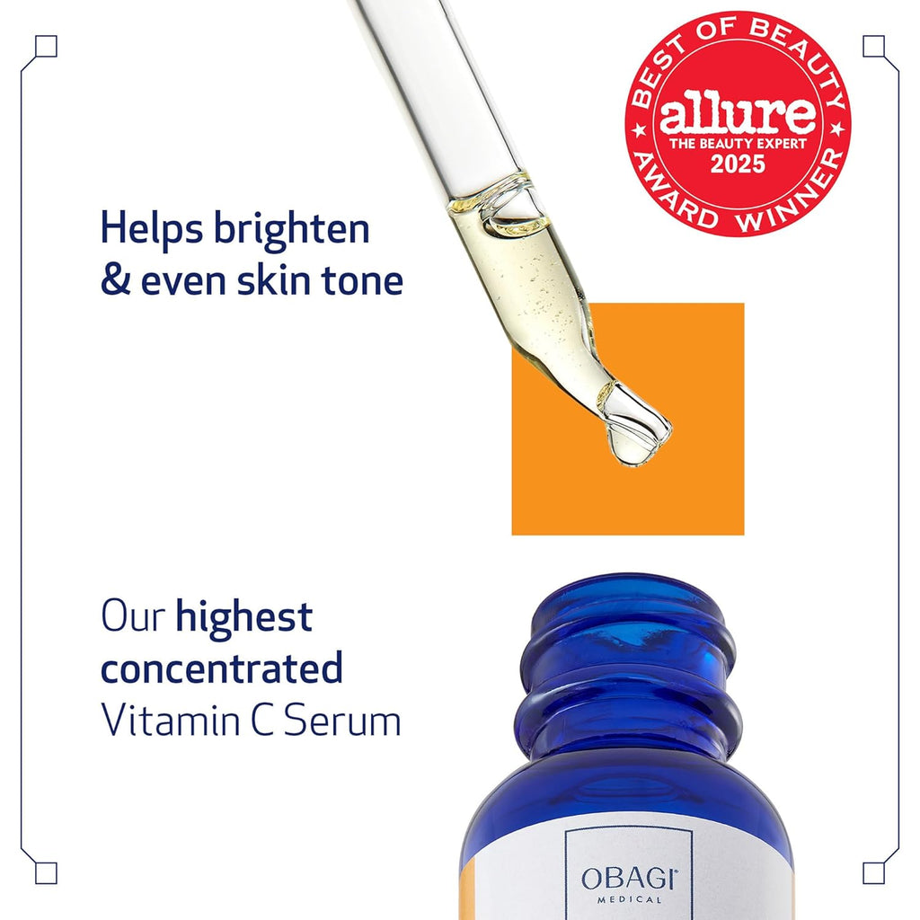 Obagi Medical Professional-C Vitamin C Serum – Brightens Skin & Reduces Fine Lines (Sensitive Skin Safe)